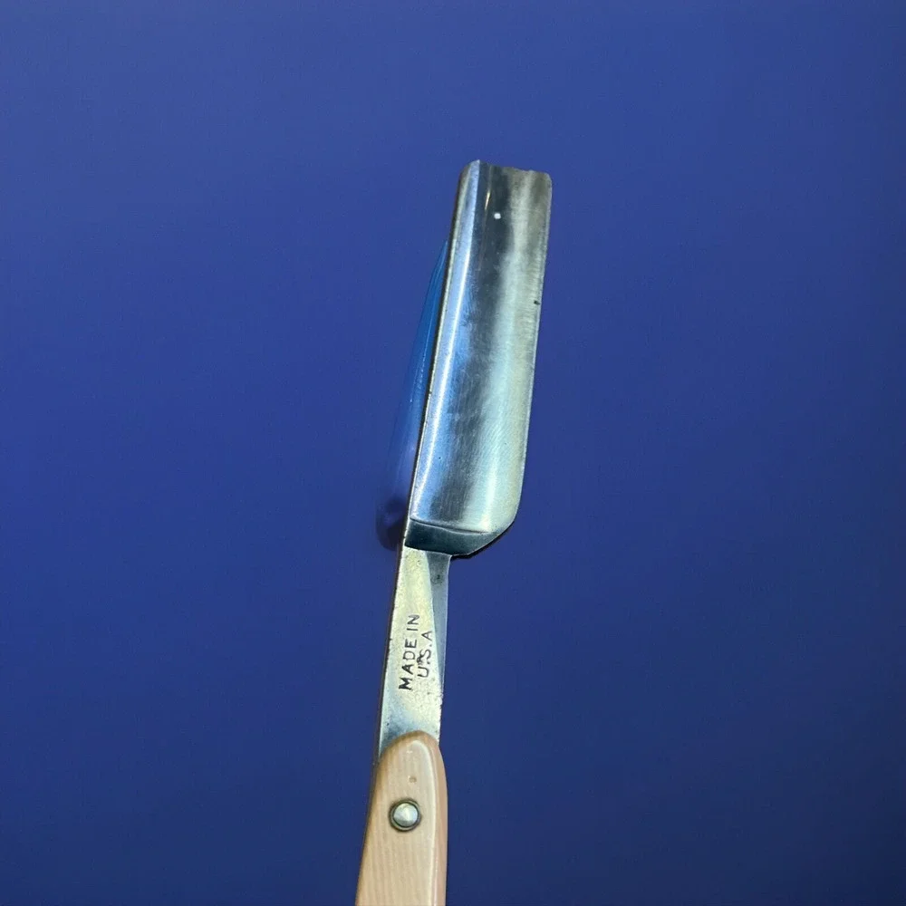 Vintage Shumate Razor Co. With Geo Rudolph German Straight Razor‎